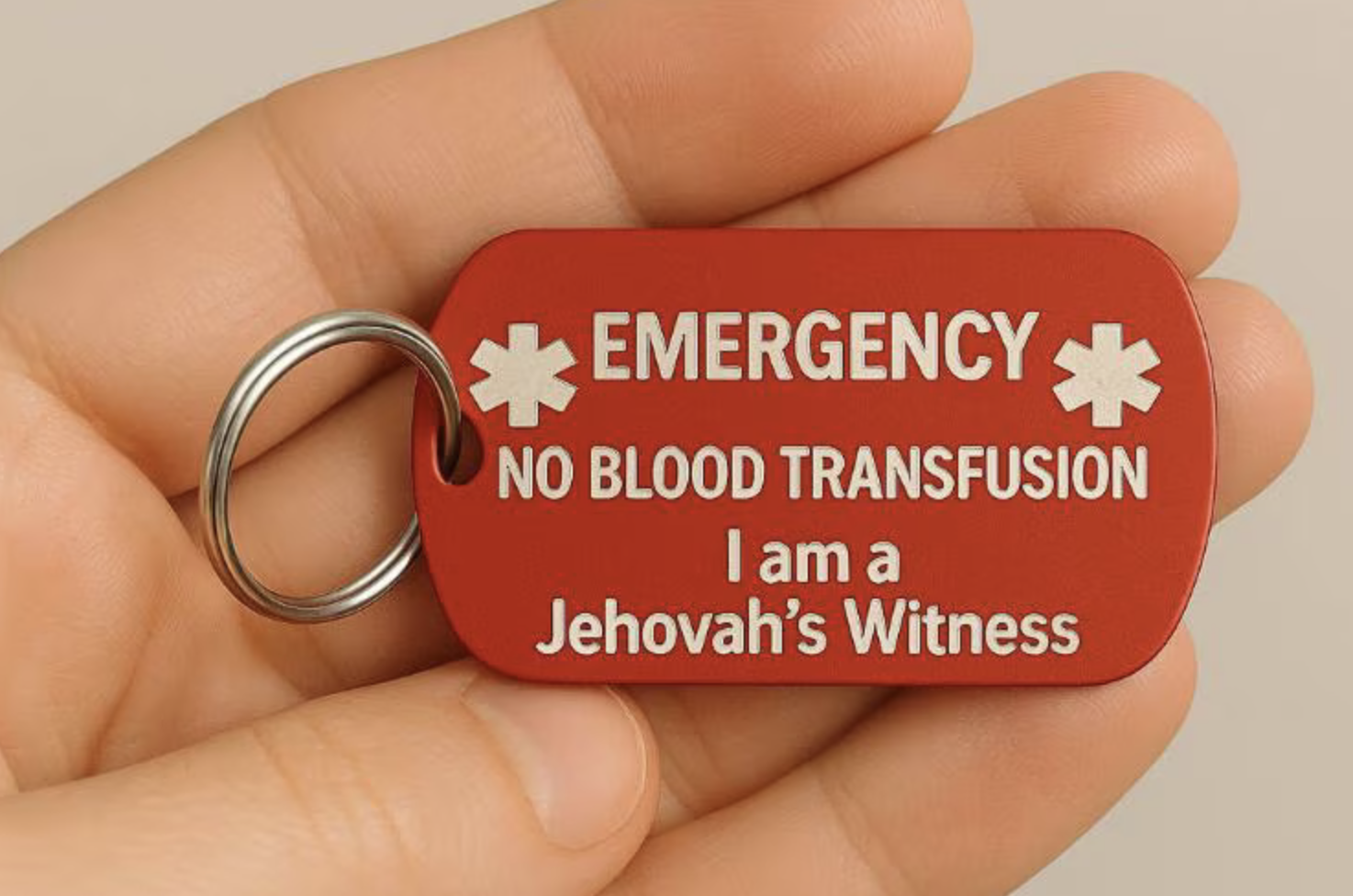 EducaSectas. Placa TJ Sangre